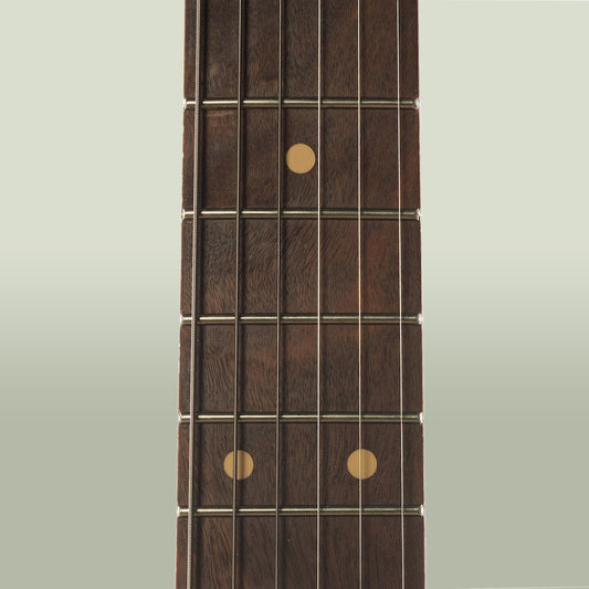 Clay dot guitar fretboard inlay