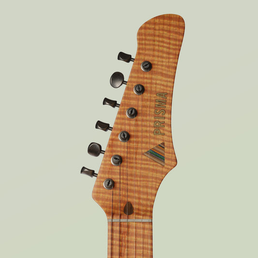 Torrefied AAA Hard Maple wood guitar neck swatch