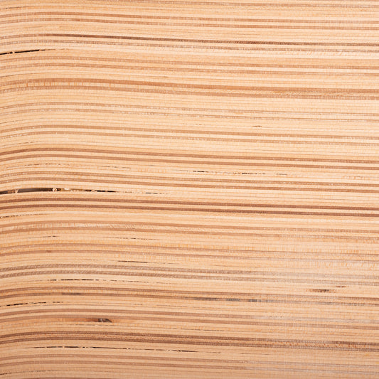 Bookmatched nautral skateboard wood swatch
